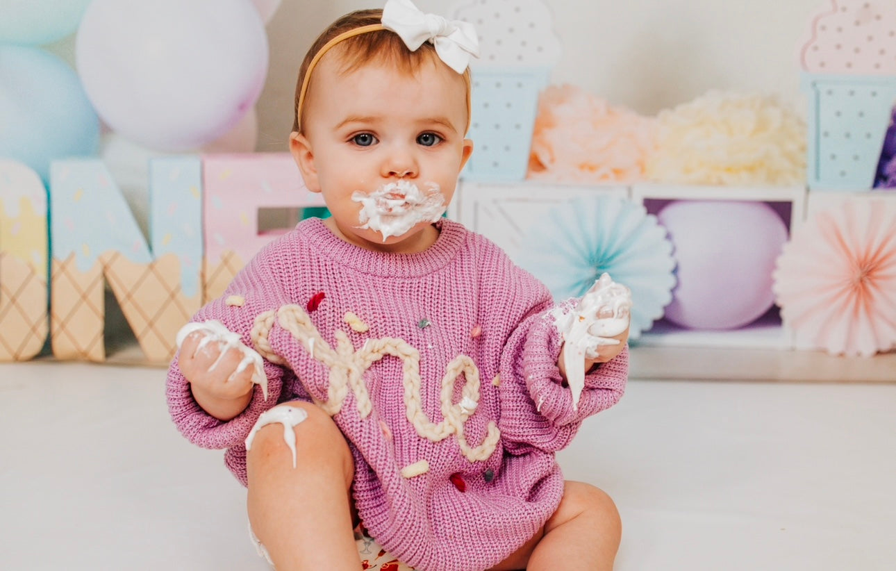 Personalized Embroidered Knitted Sweater 🧶