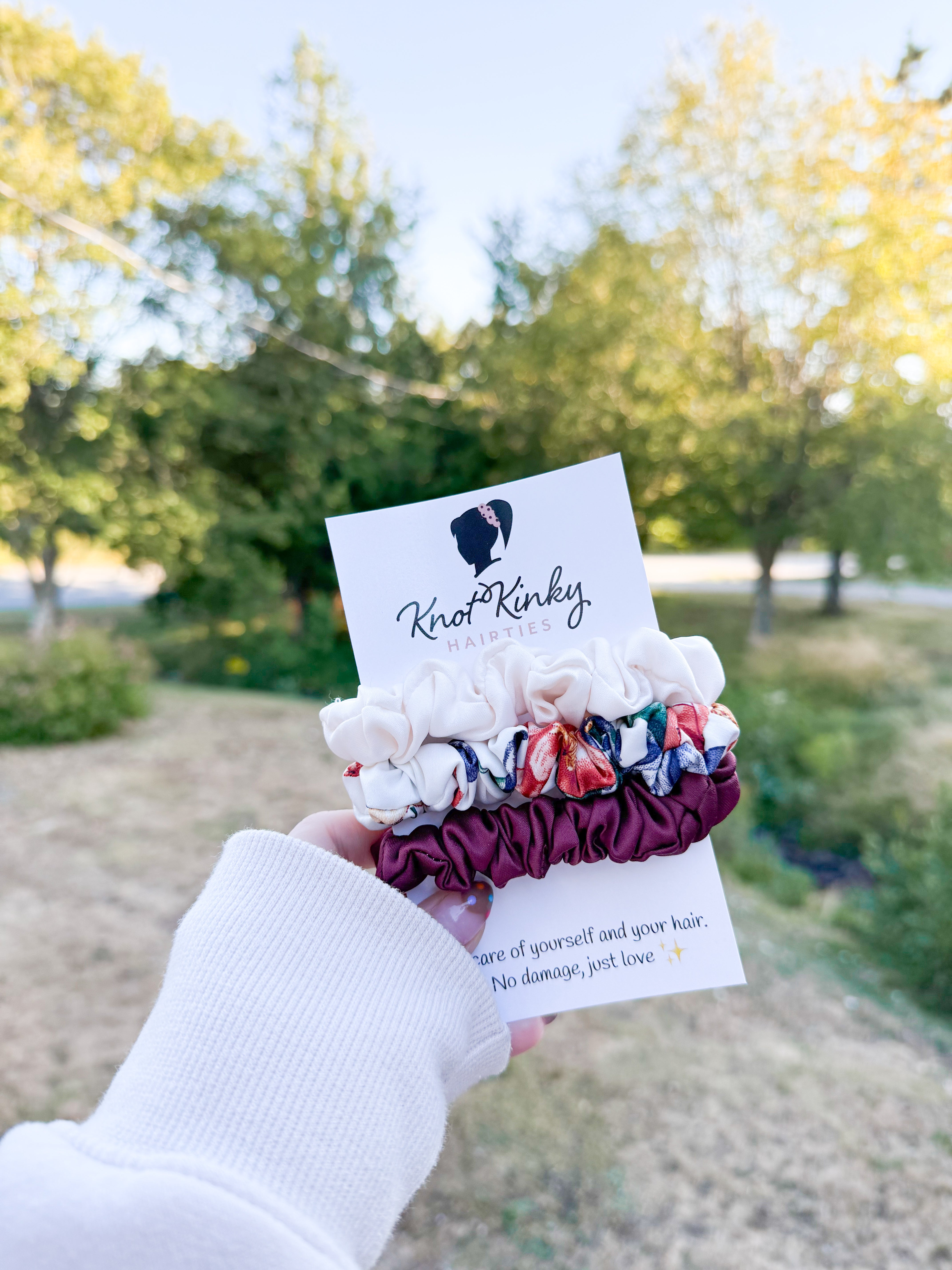 Mini Mini Rustic Satin Trio✨