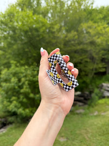 Checker Claw Clips🏁