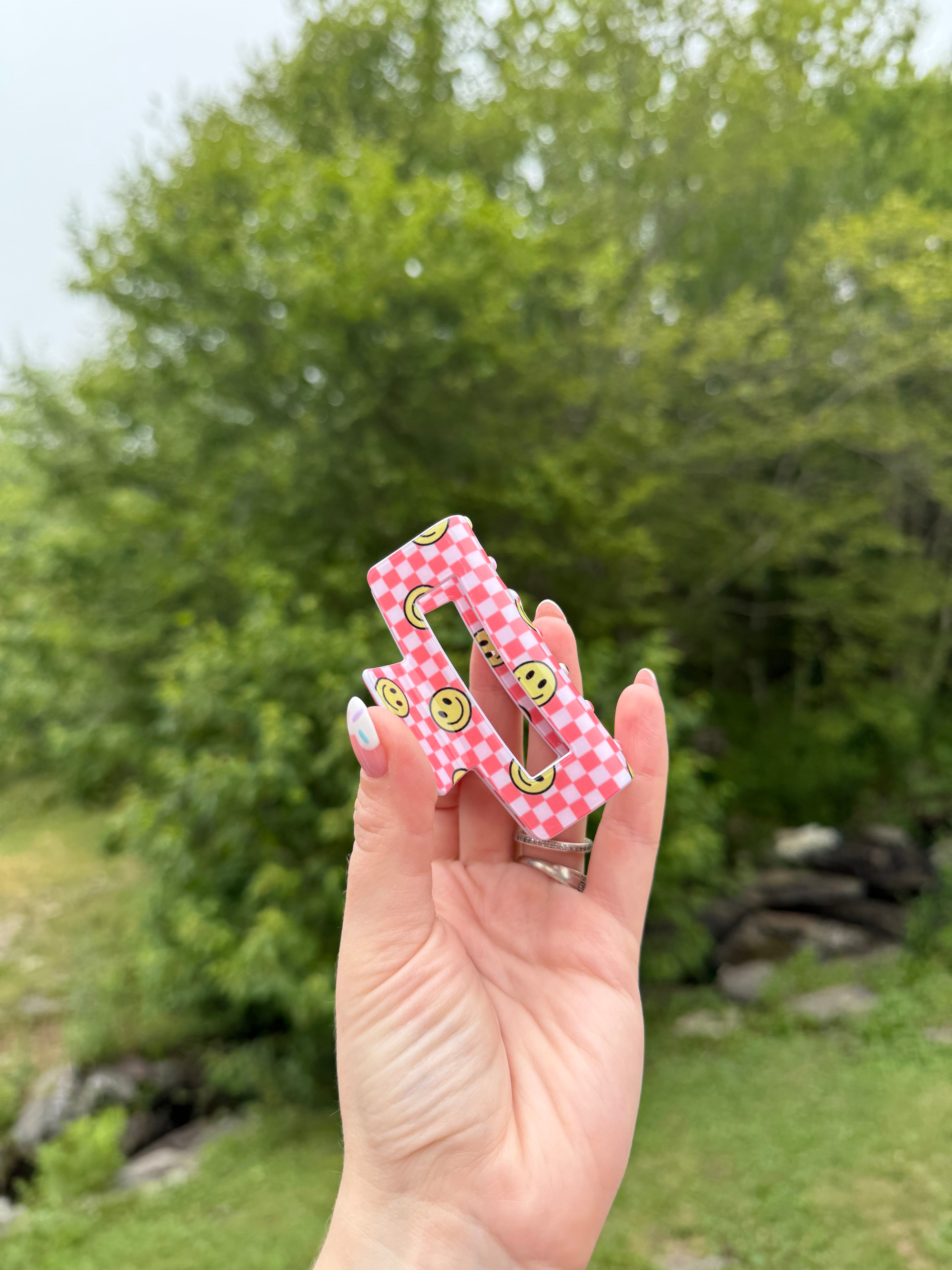 Checker Claw Clips🏁