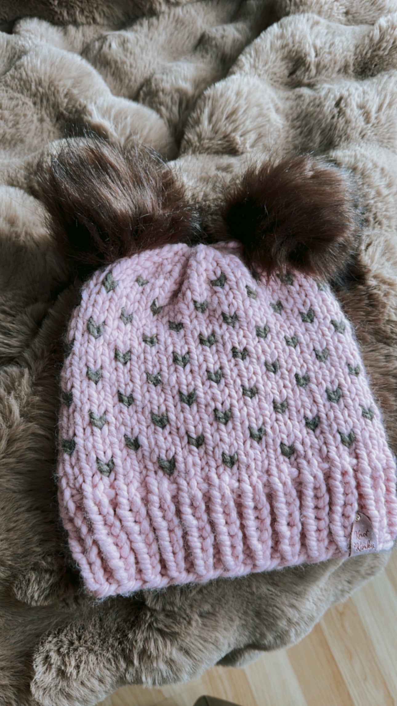 Adult/Teen Hand Knit Hat